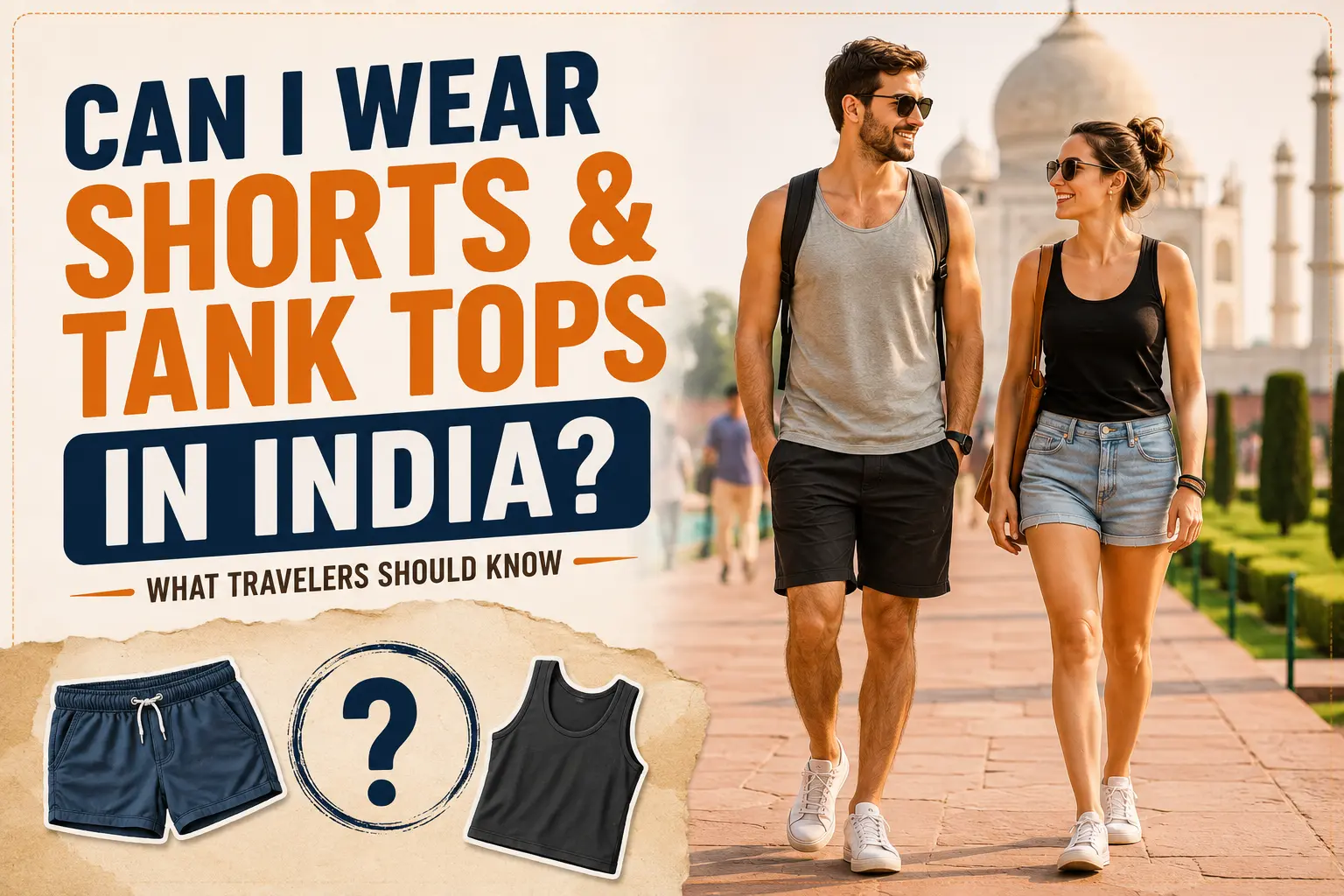 Can I Wear Shorts and Tank Tops in India?